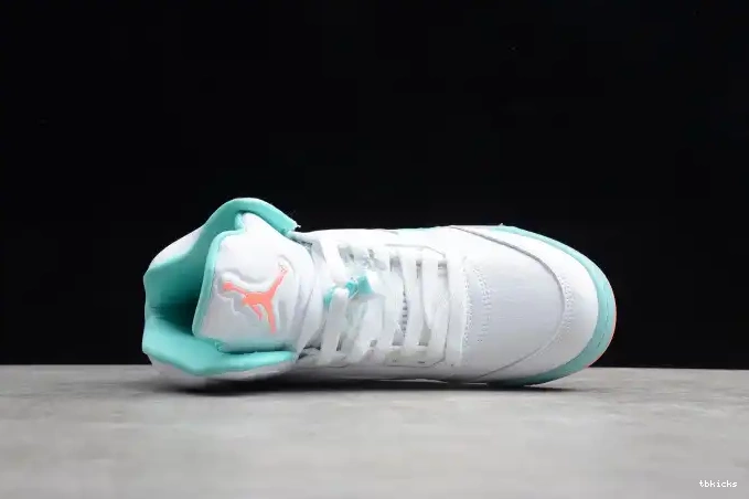 Rep TBK Jordan GS Aqua Air 5 440892-100 Light 0602